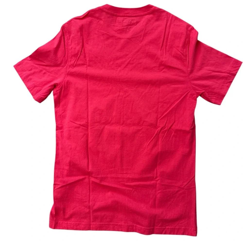 Champion Men’s Size Medium Coral Color T-Shirt‎ Champion Logo Athletic Fit